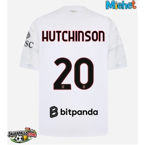 AC Milan Omari Hutchinson #20 Vieraspaita 2026-27 Lyhythihainen
